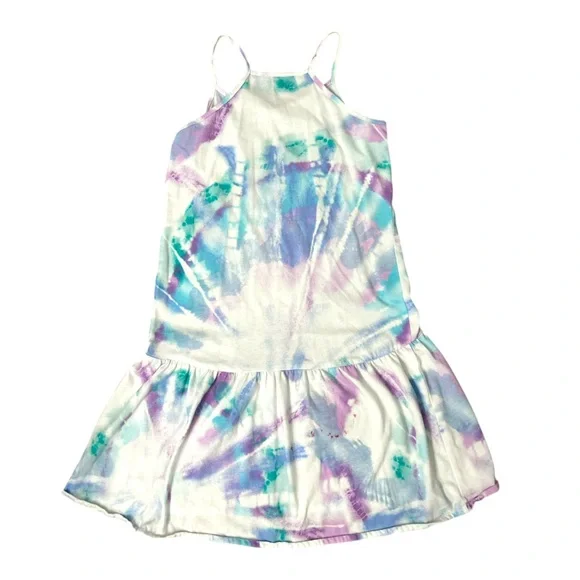 The Children’s Place Tie-dye Multicolor Sleeveless Dress - Size Medium 7/8 - Picture 10 of 10
